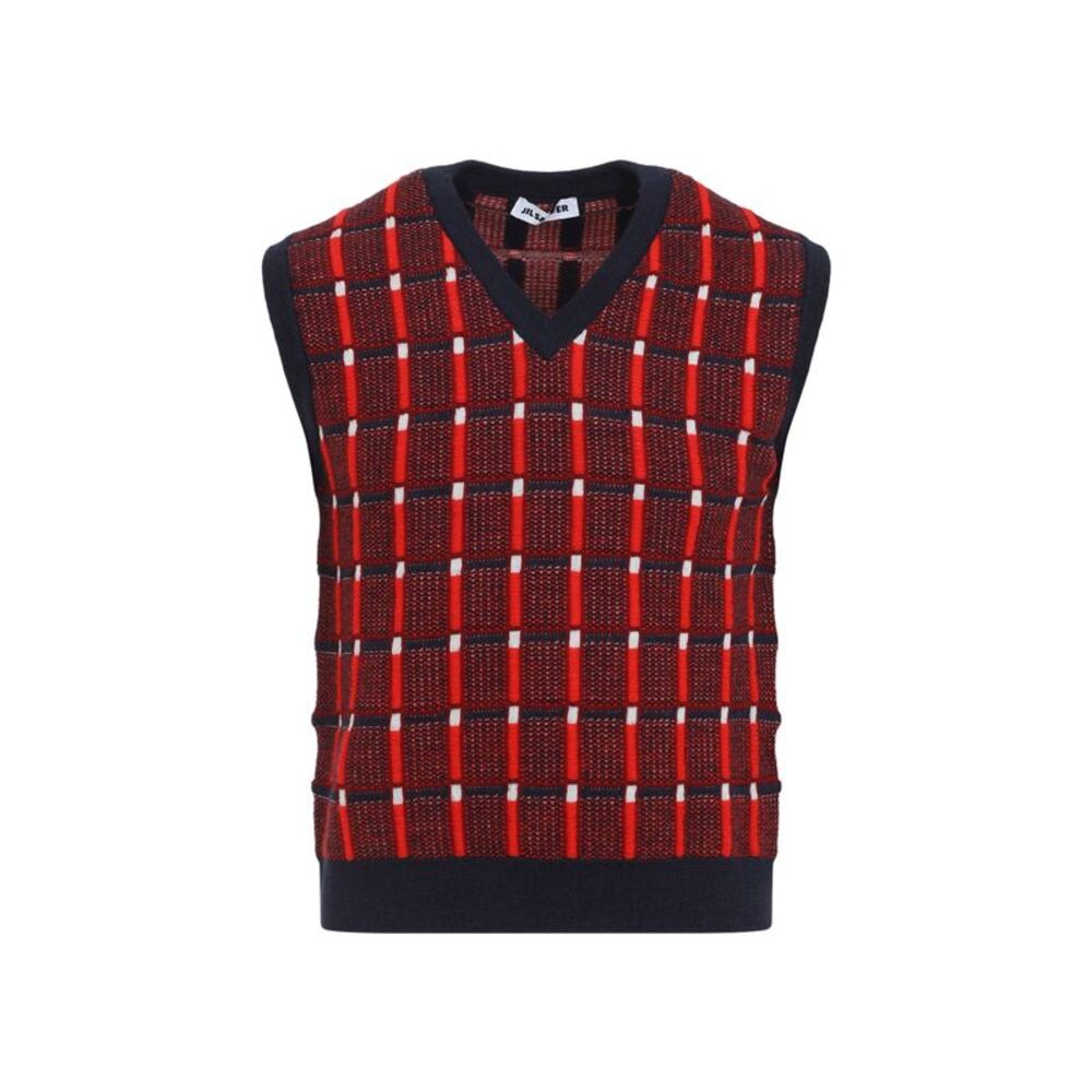 Jil Sander Sleeveless Knitted Vest Men